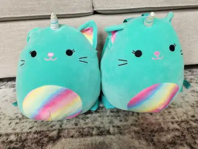 Squishmallow Cat-Unicorn Backpacks, View more