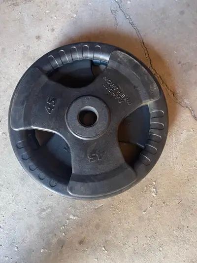 45 pound Olympic plates, View more