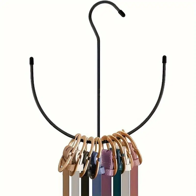 U Shape Hanger Black Clothing Belt Bra Hangers Storage Space, View more