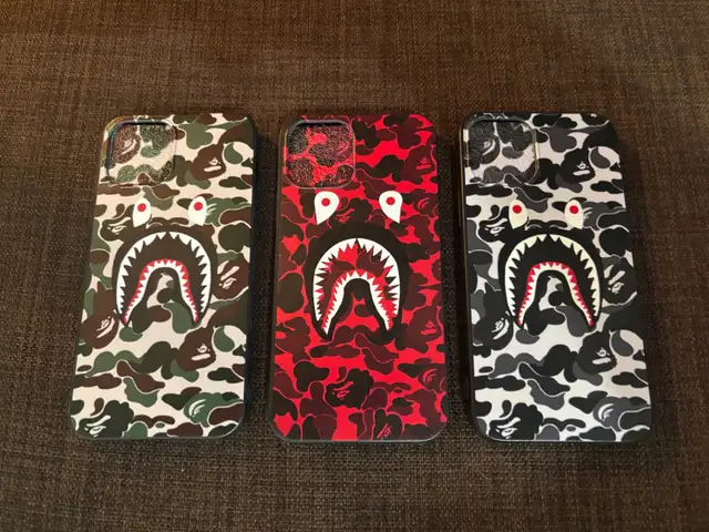 Bathing Ape iPhone case for iPhone 12 in Cell Phone Accessories in Ottawa - Image 2