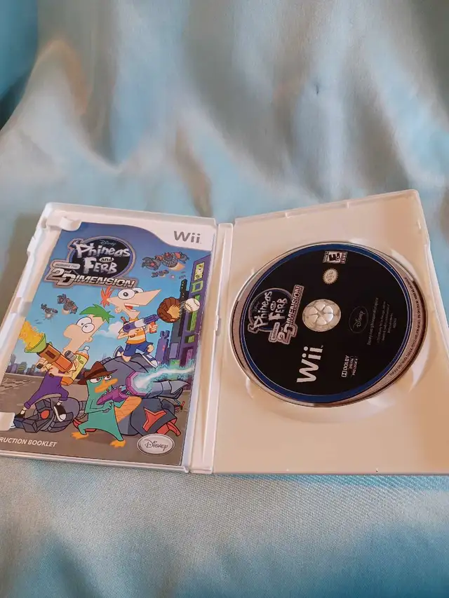 Wii Disney Phineas and Ferb game63694086857985122