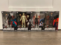 GI Joe Classified Snake Eyes Figures 