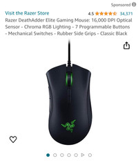 Selling a razet mouse for cheap!!!