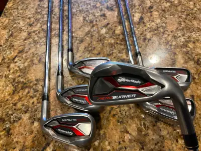 TaylorMade AEROBURNER RH iron set, View more