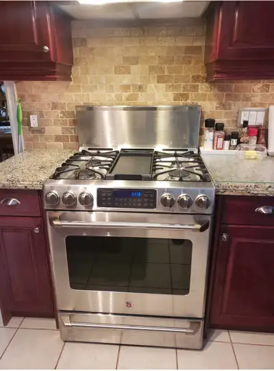 GE Cafe Range Oven Stove - Dual Fue, View more