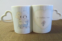 2 TASSES 'PRECIOUS MOMENTS' VINTAGE