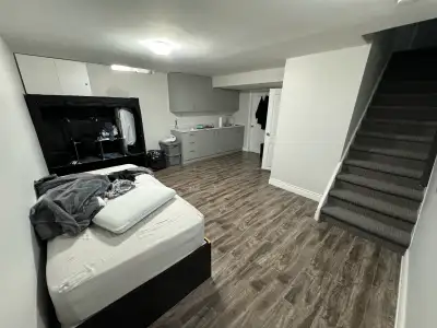 Studio basement/room available for rent for clean and quiet working professional. Proof of income re...