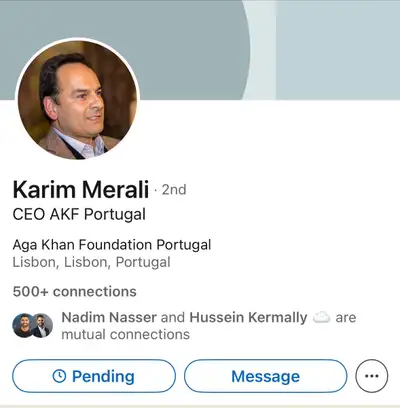 If you're a Karim merali looking to make 200k a day, connect with me. I'll be the religious son you...