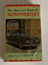 The Observer’s Book of Automobiles 1966