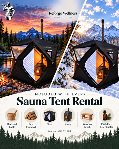 Delivery included with rentals for 3 days and over! Experience the benefits of sauna wherever you ar...