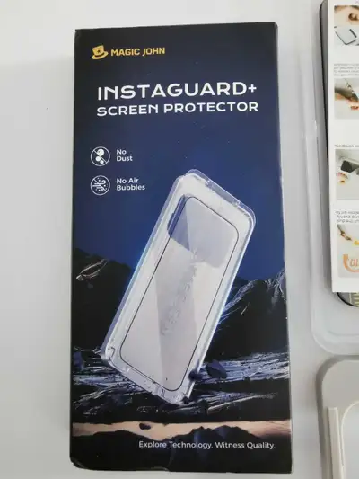 Magic John iPhone 16 Pro Max Screen Protector 2-pack, View more
