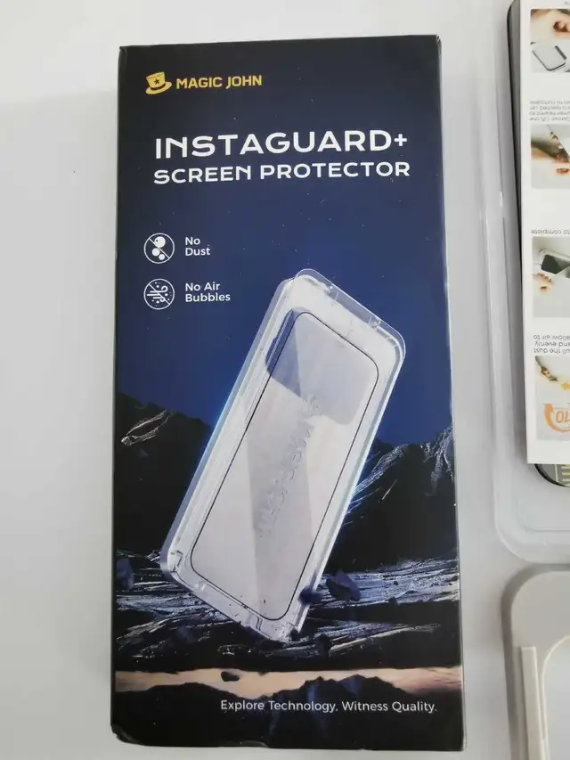 Magic John iPhone 16 Pro Max Screen Protector 2-pack in Cell Phone Accessories in Markham / York Region - Image 2