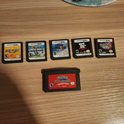 Ds + gameboy games, View more