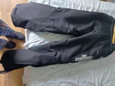 Furygan motorcycle pants in good condition. Comes with armour in hips and knee/ shin .