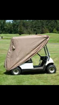 Toile protectrice et de remisage pour voiturette de golf (cart)