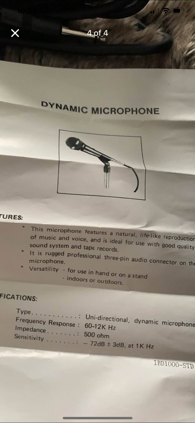 Dynamic microphone with a genius box  and attachments in Other in Mississauga / Peel Region - Image 5