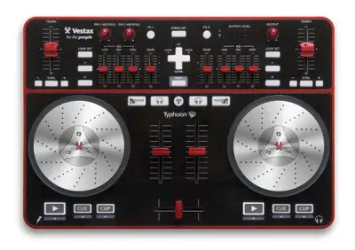 VESTAX TYPHOON DJ CONTROLLER MIXING BOARD NEW, View more