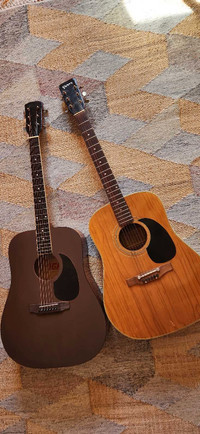 2 guitares acoustique