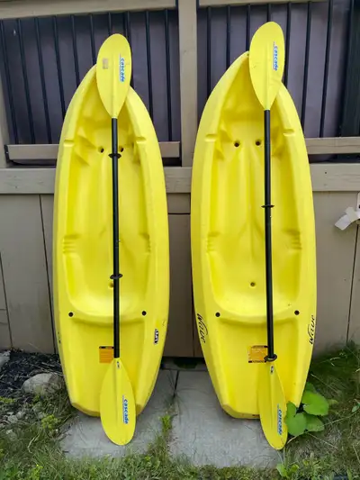 2 Lifetime Wave kayaks , View more