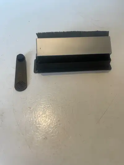 dual use record cleaning brush and a stylus cleaning brush, View more