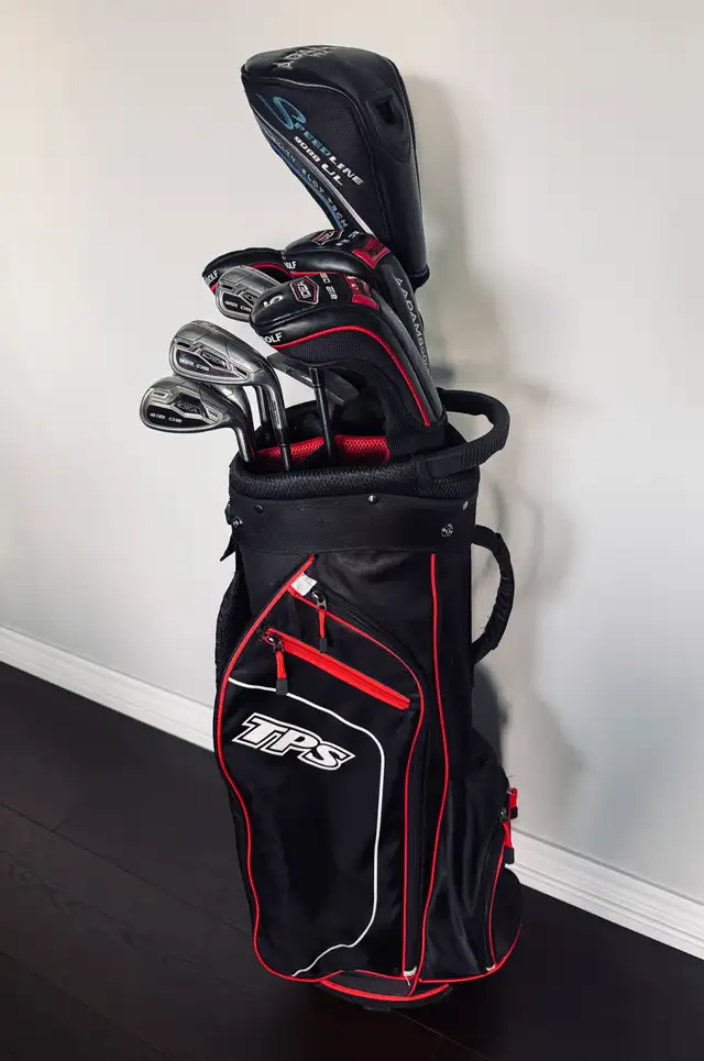 Men’s Right Handed Graphite Adams Golf Clubs