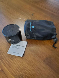 Blue Piston Rechargeable Bluetooth Speaker – Black