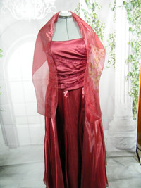 Robe Style Princesse Bourgogne 10-12