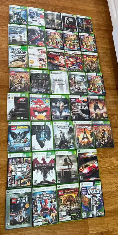 VARIOUS XBOX 360 & Xbox One GAMES, View more