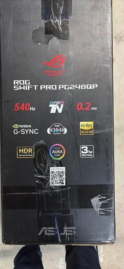 Asus PG248QP 540hz 24.1 inch gaming monitor, View more