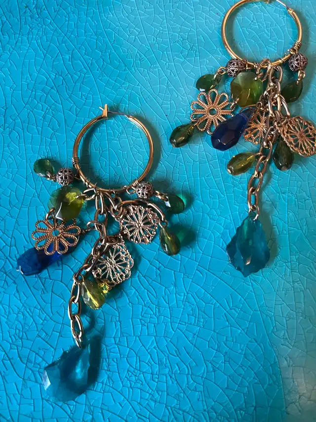 Chandelier Hoop Earrings63660926966401121
