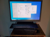 Lenovo M92p Desktop PC and Monitor