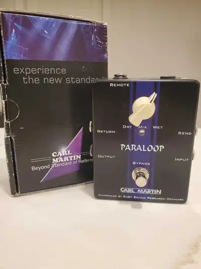 Carl Martin Paraloop Pedal - Mint Condition (Parallel FX Loop), View more