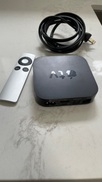 Apple TV 3rd gen HD wireless, Ethernet and remote