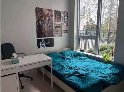 Available from May 1st- end of August (Wesbrook Village). Comes with kitchen, gym, backyard, living...