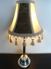 SMALL BRASS DESK LAMP
