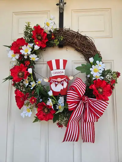 Canada Day wreath , View more