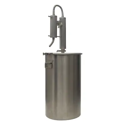 Stainless Steel Water Distiller Brew Kettle Maker Tank 170213, View more