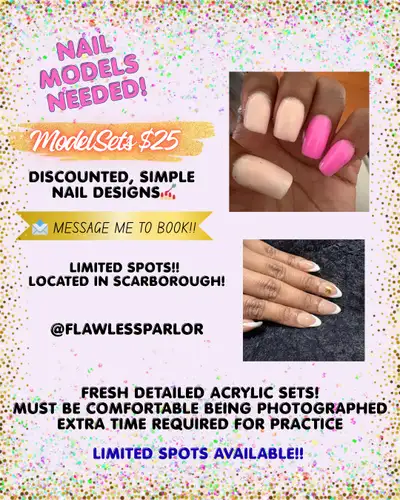Discount Acrylic Nail Sets – Looking For Models, View more