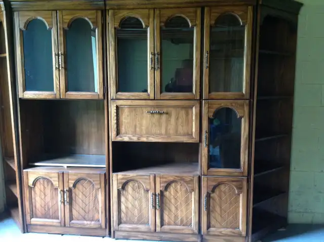Oak wall units in Hutches & Display Cabinets in Peterborough - Image 4
