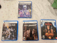 Ps5 games lot