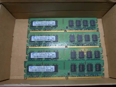 Samsung 4GB DDR2 4x1GB PC2 6400U, View more