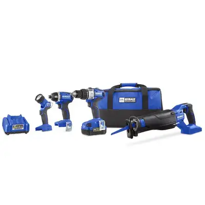 Kobalt 4X Tool KIT 24V WITH CHARGER & BATTERY KLC 4024A-03 KOBALT - BRAND NEW PRODUIT NEUF SCELLÉ -...