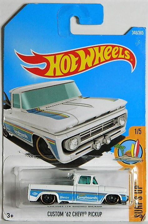 Hot Wheels 1/64 Custom '62 Chevy Pickup Diecast Cars in Arts & Collectibles in Oshawa / Durham Region - Image 2