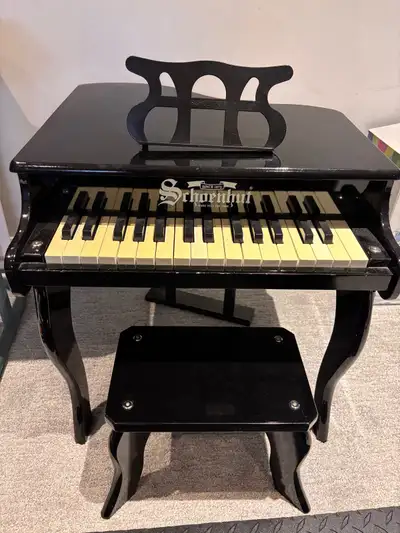 Schoenhut 30 Key Fancy Baby Grand Piano Black, View more