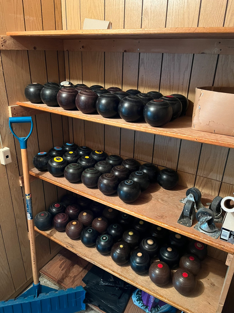 Lawn bowling balls for sale  