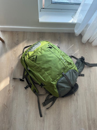 MEC Supercontinental 65L Hiking Backpack in Green