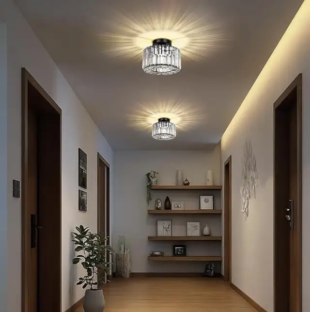 FRIDEKO HOME Crystal Ceiling Light -  Small Chandelier in Indoor Lighting & Fans in Hamilton - Image 4