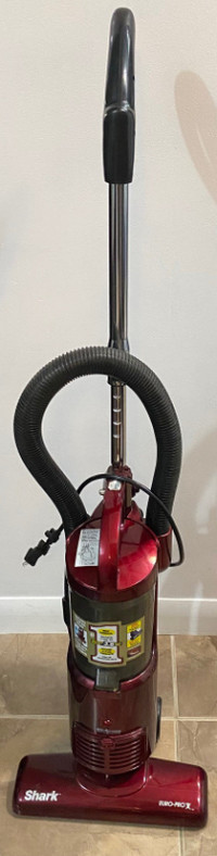 Used SHARK EURO PRO X RED VACUUM, in good condition$50