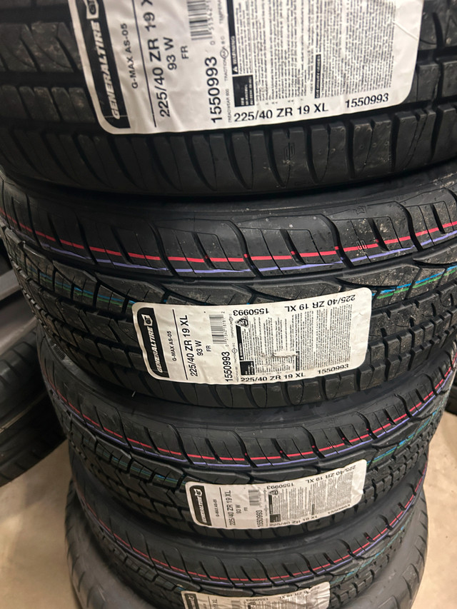 4Brand New General Gmax AS-05 225/40R19 XL tires in Tires & Rims in Ottawa - Image 3