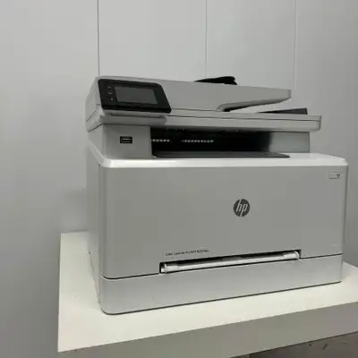 Like New - HP Color Laserjet All-in-One MFP-281FDW Multifunction, View more